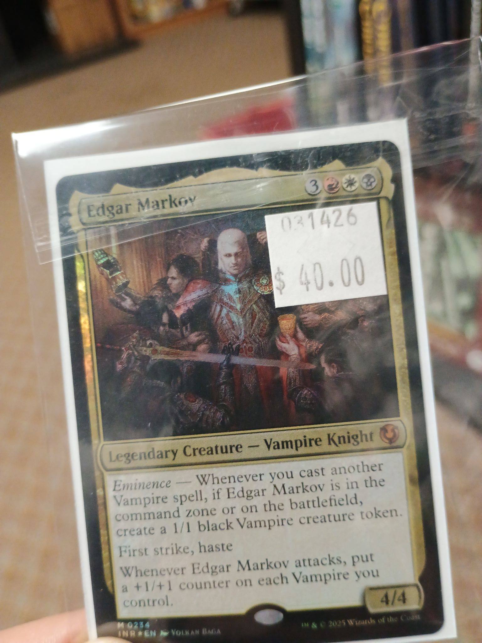 mtg edgar markov commander deck EDH Deck Edgar, Charmed Groom 100 Magic Cards Custom Deck Vampires Orzhov Vampire Deck 36 Card Type How To Play The Edgar