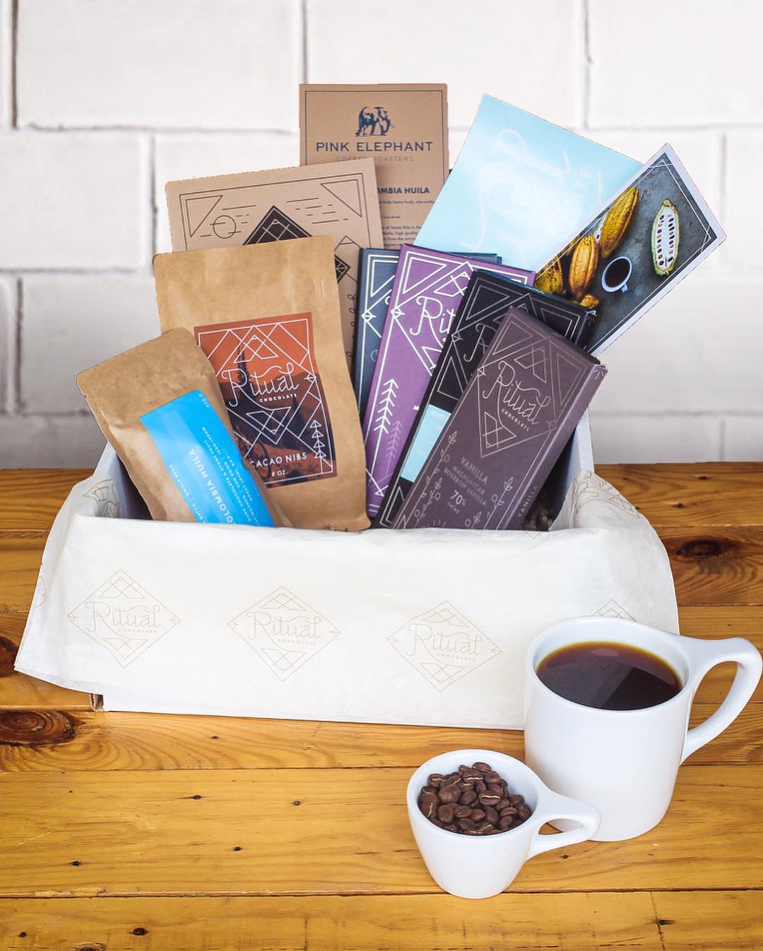 Our subscription box for April features... - Ritual Chocolate