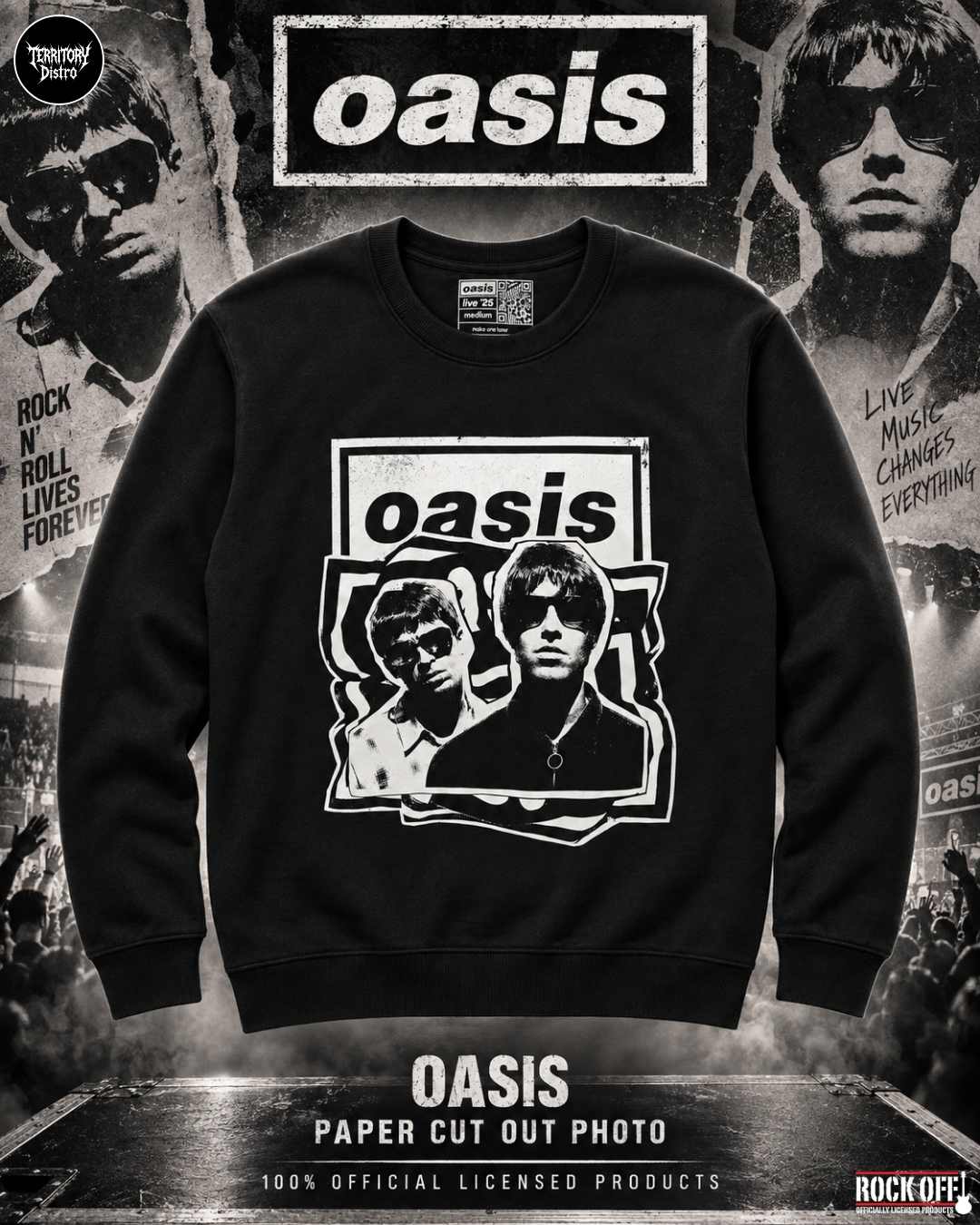 OASIS - Paper Cut Out Photo รายละเอียดในคอมเมนต์ #Oasis