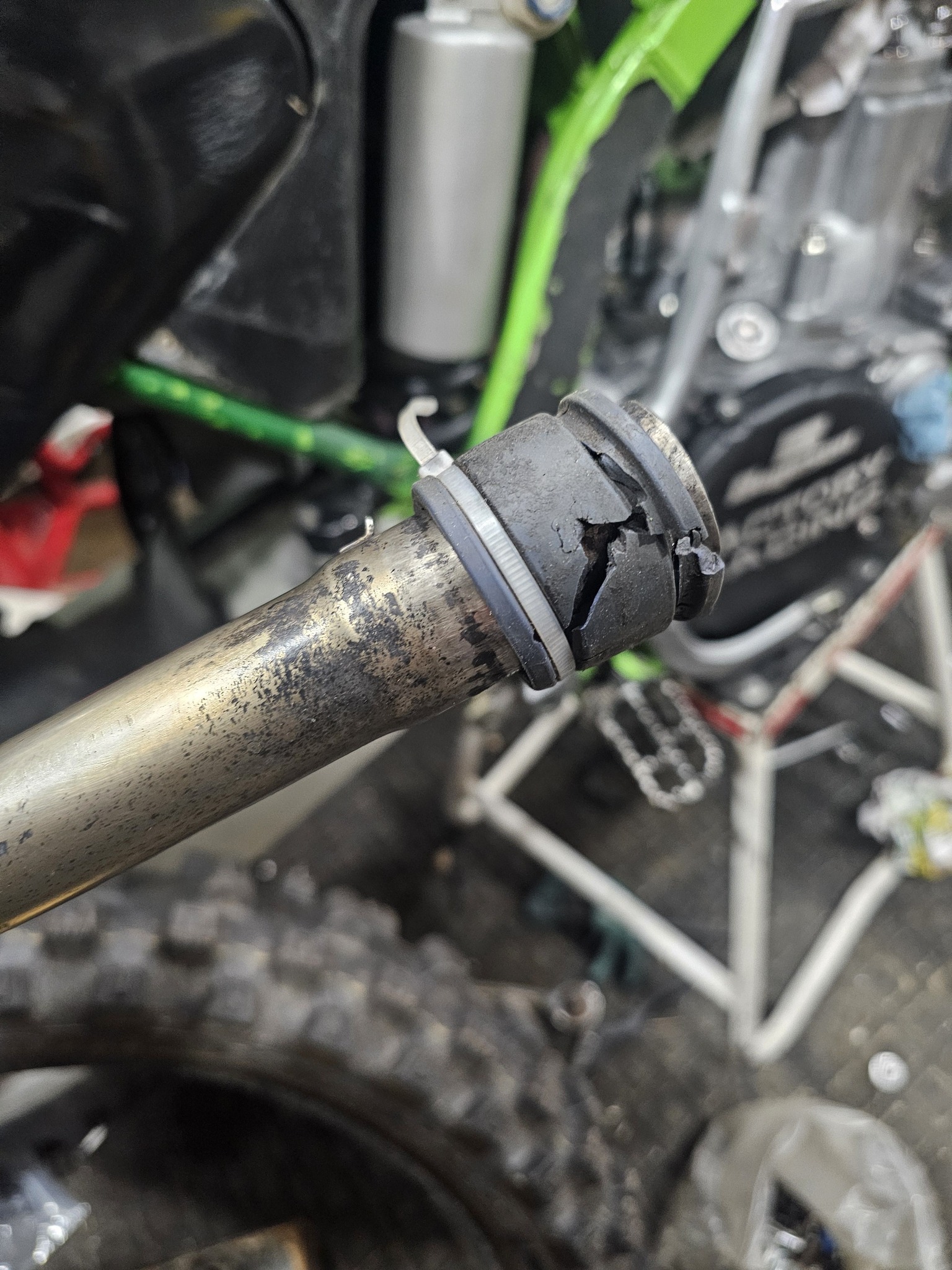 Does anyone have a 13234-1068 Water Pump Shaft for a kx80? i tried