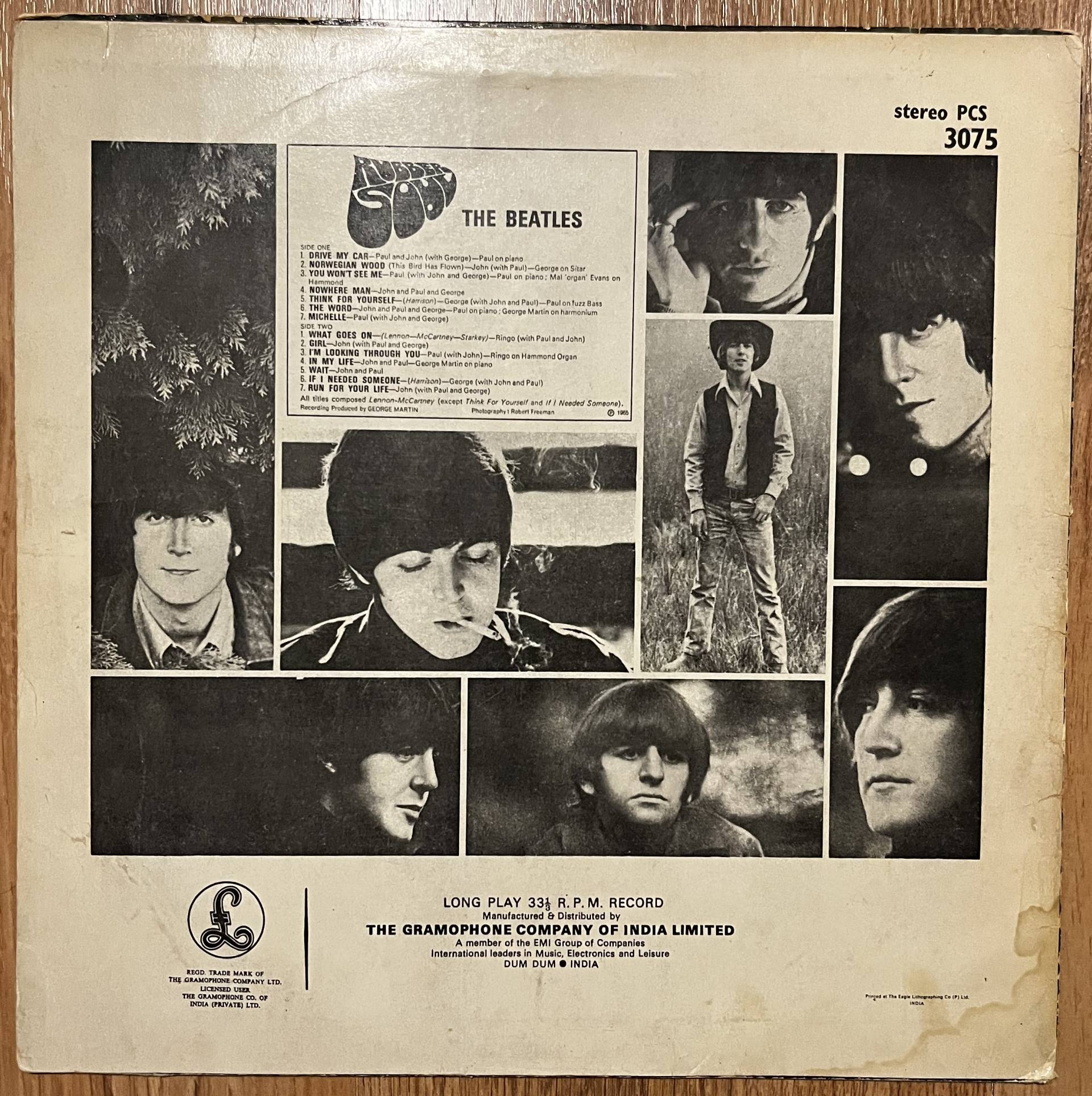The 'Loud Cut' Version of the Beatles' Rubber Soul Album