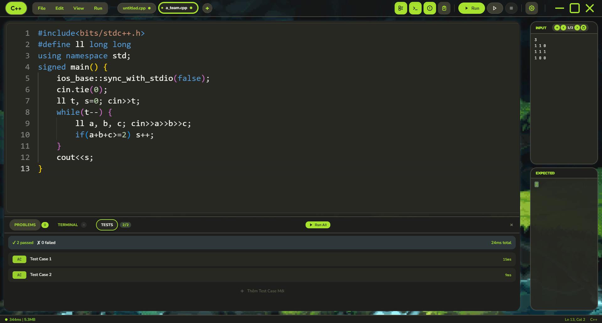J2TEAM Community | # **[Share] IDE C++ nhà làm: Giao diện đẹp như VS ...