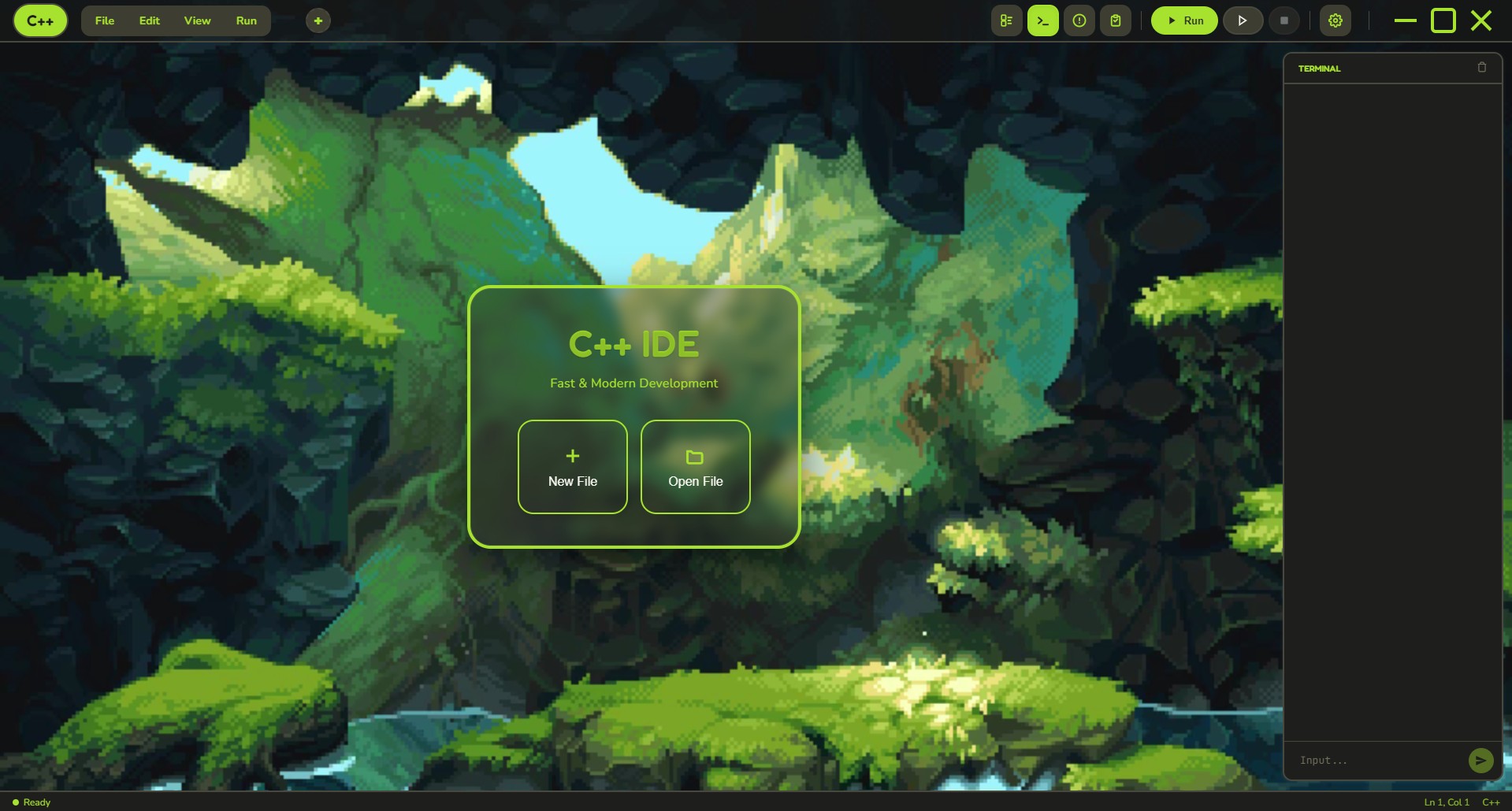 J2TEAM Community | # **[Share] IDE C++ nhà làm: Giao diện đẹp như VS ...