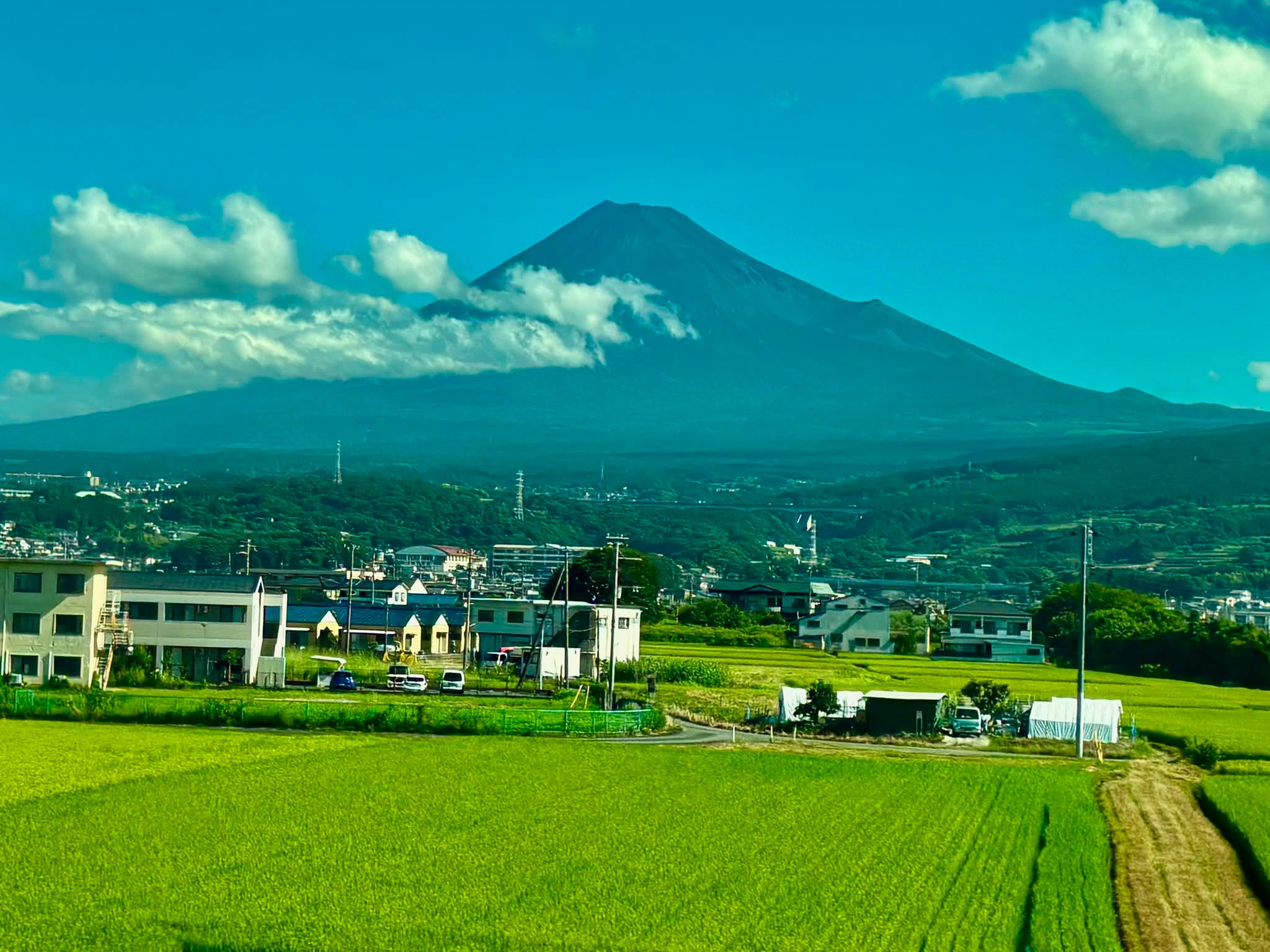 8/6の富士山