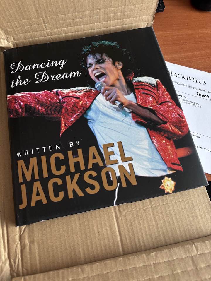 Rent 'Dancing the Dream' by Michael Jackson for poem copy