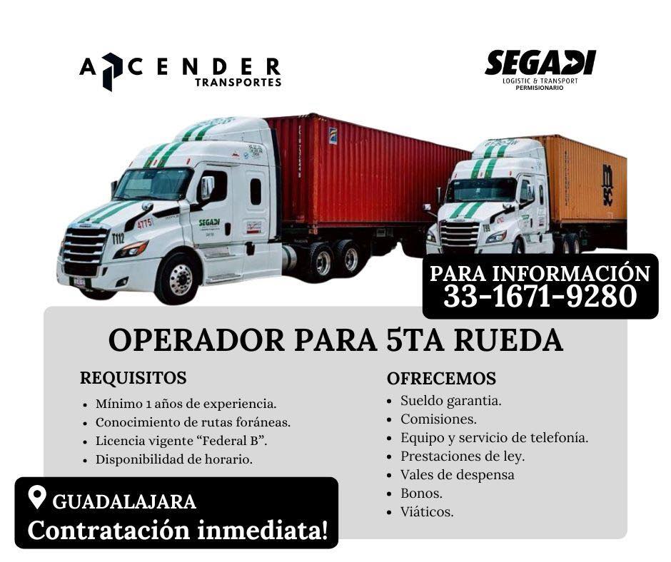Vacantes operadores full | mpieza seguro. Crece con oportunidad.🚛 ...