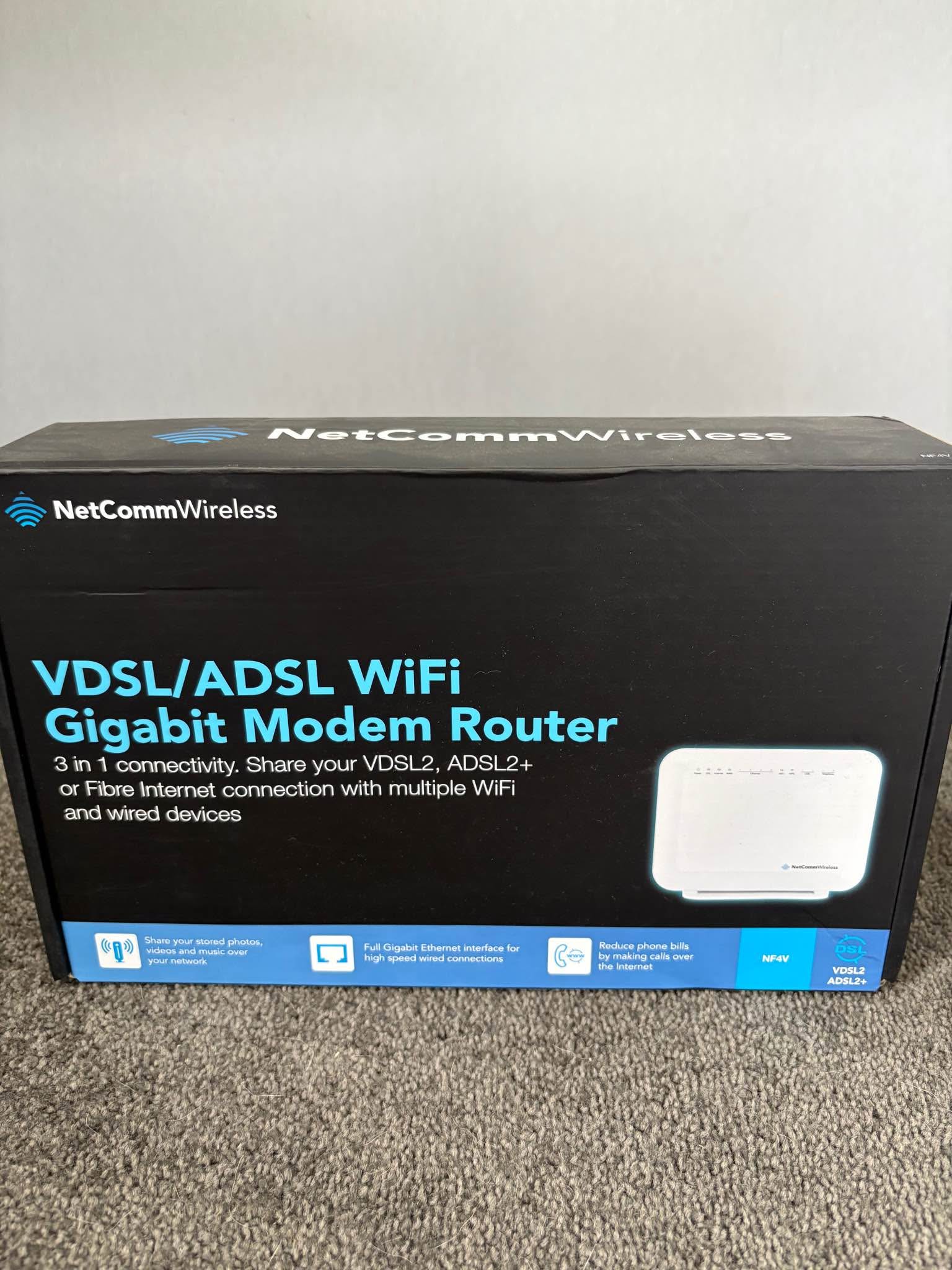 Netcomm Wifi Modem - Modems - Paraparaumu Beach | Facebook Marketplace ...