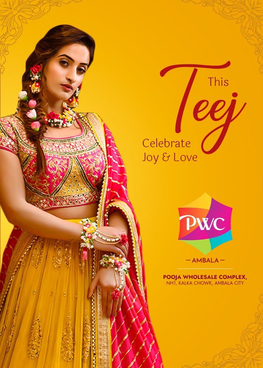 This Teej, Wear the Colors of... - Pooja Wholesale Complex