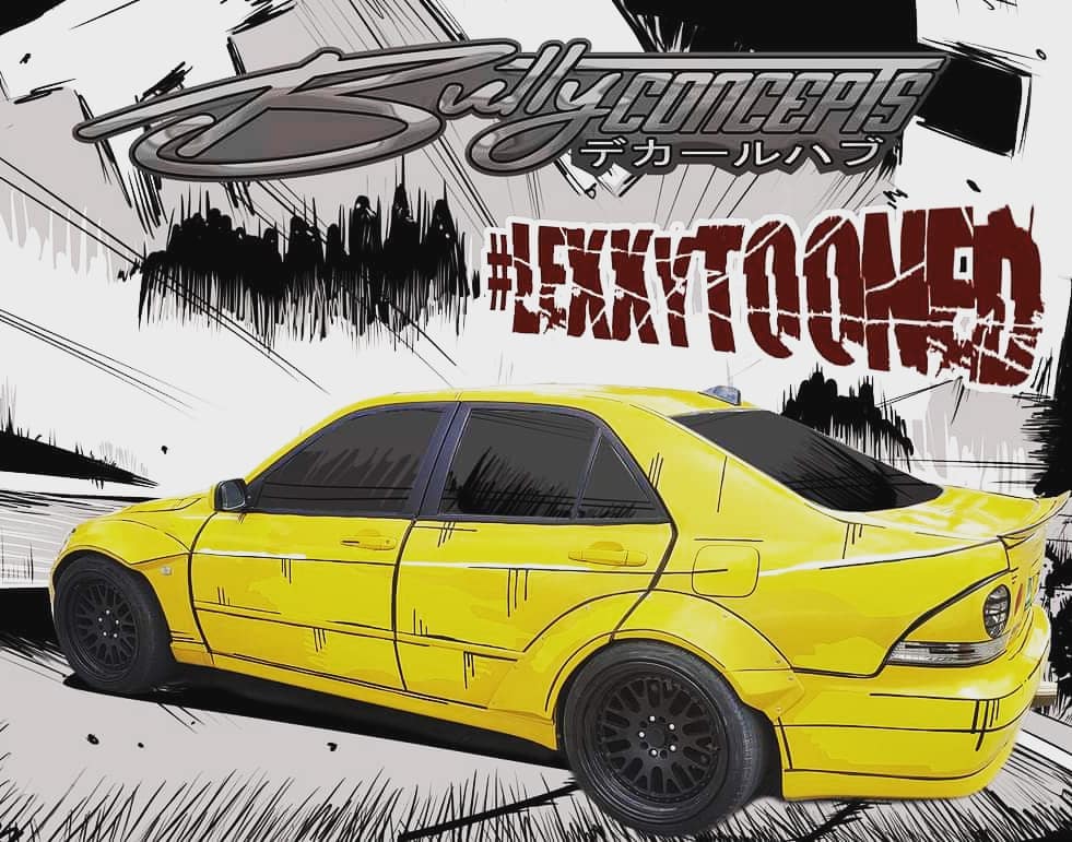 Bullyconcepts - Toyota Altezza Anime | Tooned style full... | Facebook