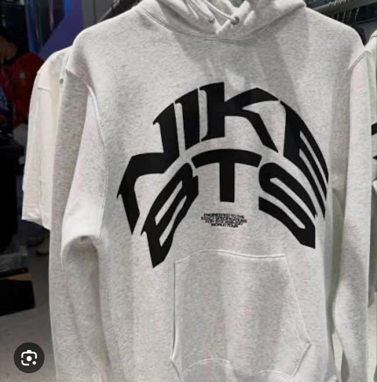 Where to buy BTS Nike hoodie in L and M sizes?