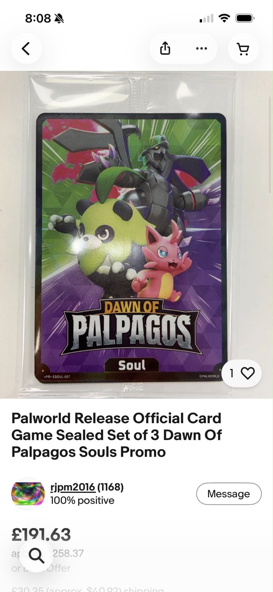 How many Dawn Of Palpagos Souls Promo cards will be released for