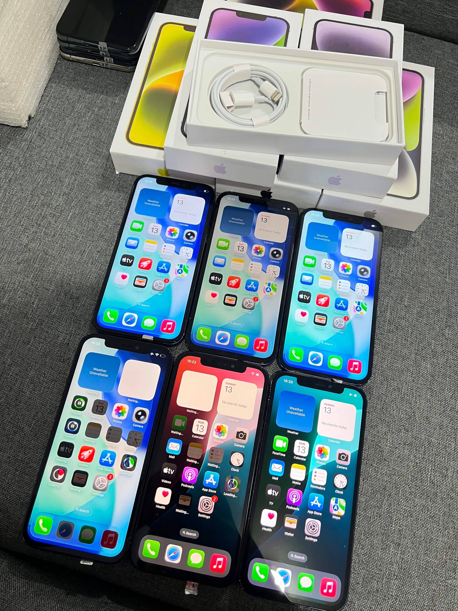 MIDNIGHT IPHONE 12 128GB ALL FU ANYSIM 12K ONLY!! ALL GOODS NO