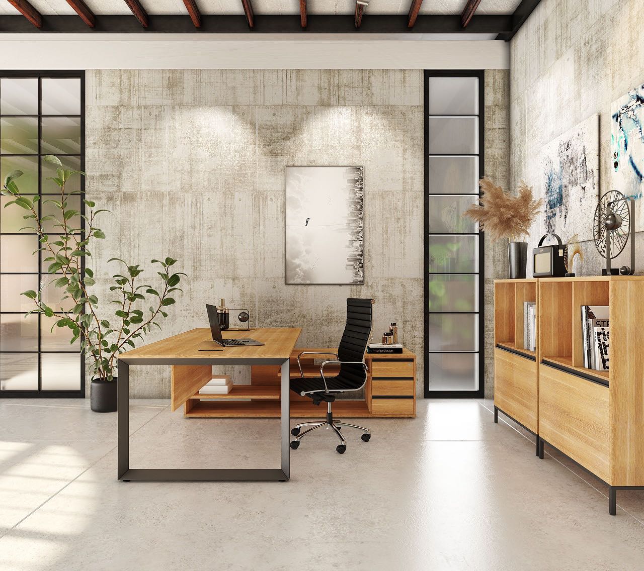 #photorealistic office render. I made... - Alchemist Design