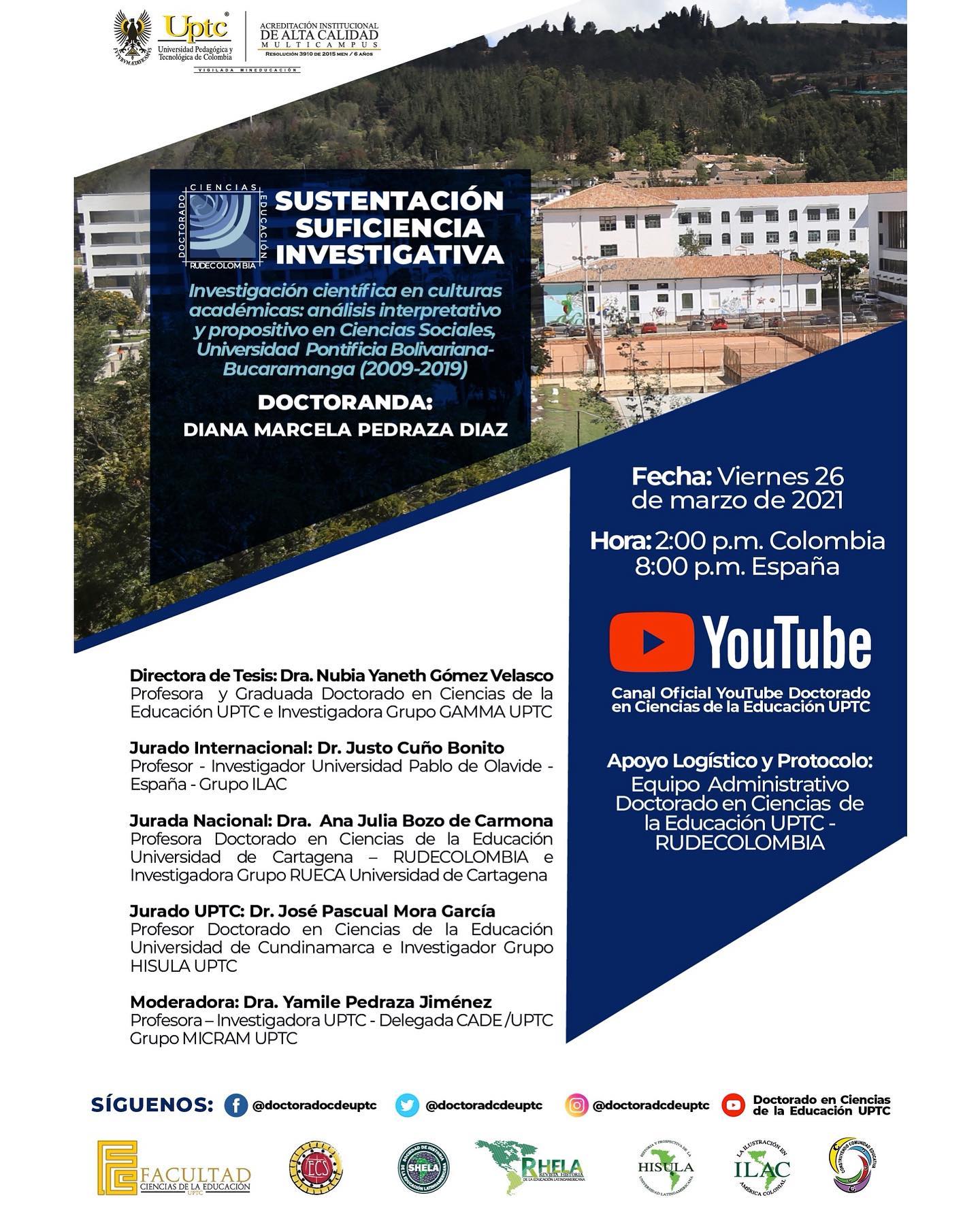 El Doctorado... - Doctorado en Ciencias de la Educación UPTC | Facebook