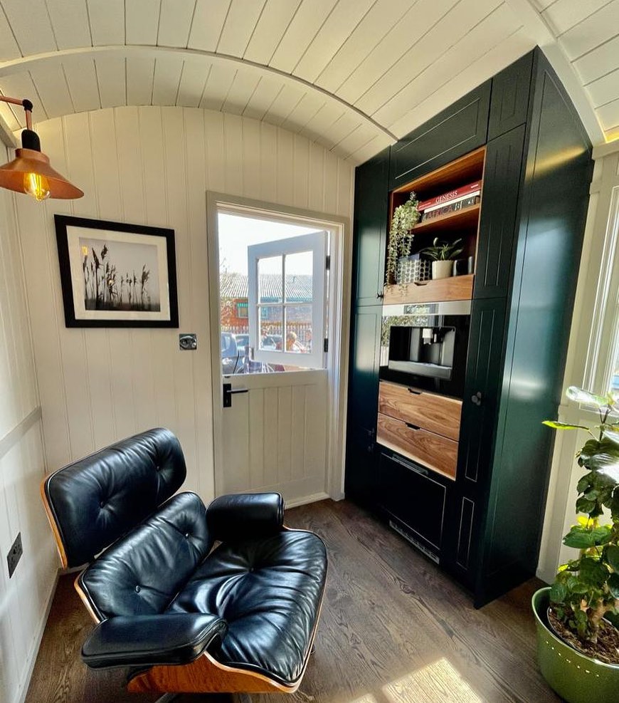 The Pod Bods - Our Stunning office hut can be styled in any which way ...