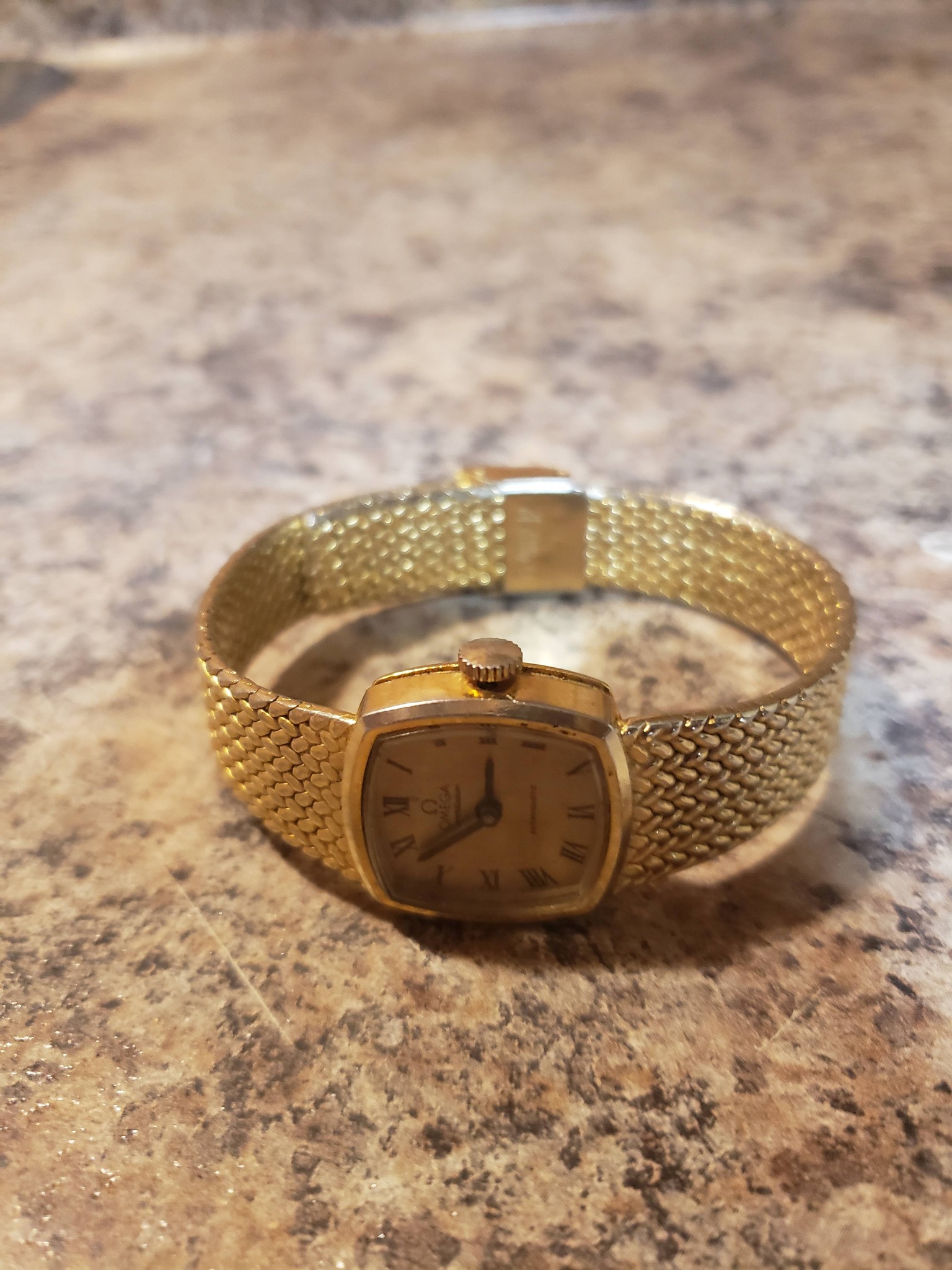 Identifying fake antique omega gold watches?