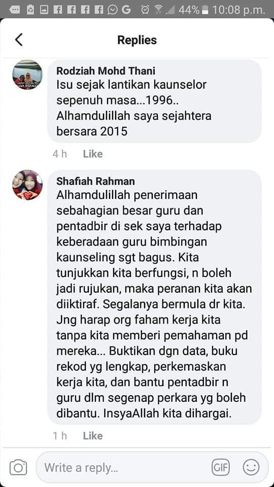 Al Kisah Dari Persatuan Kaunselor Pendidikan Malaysia Facebook