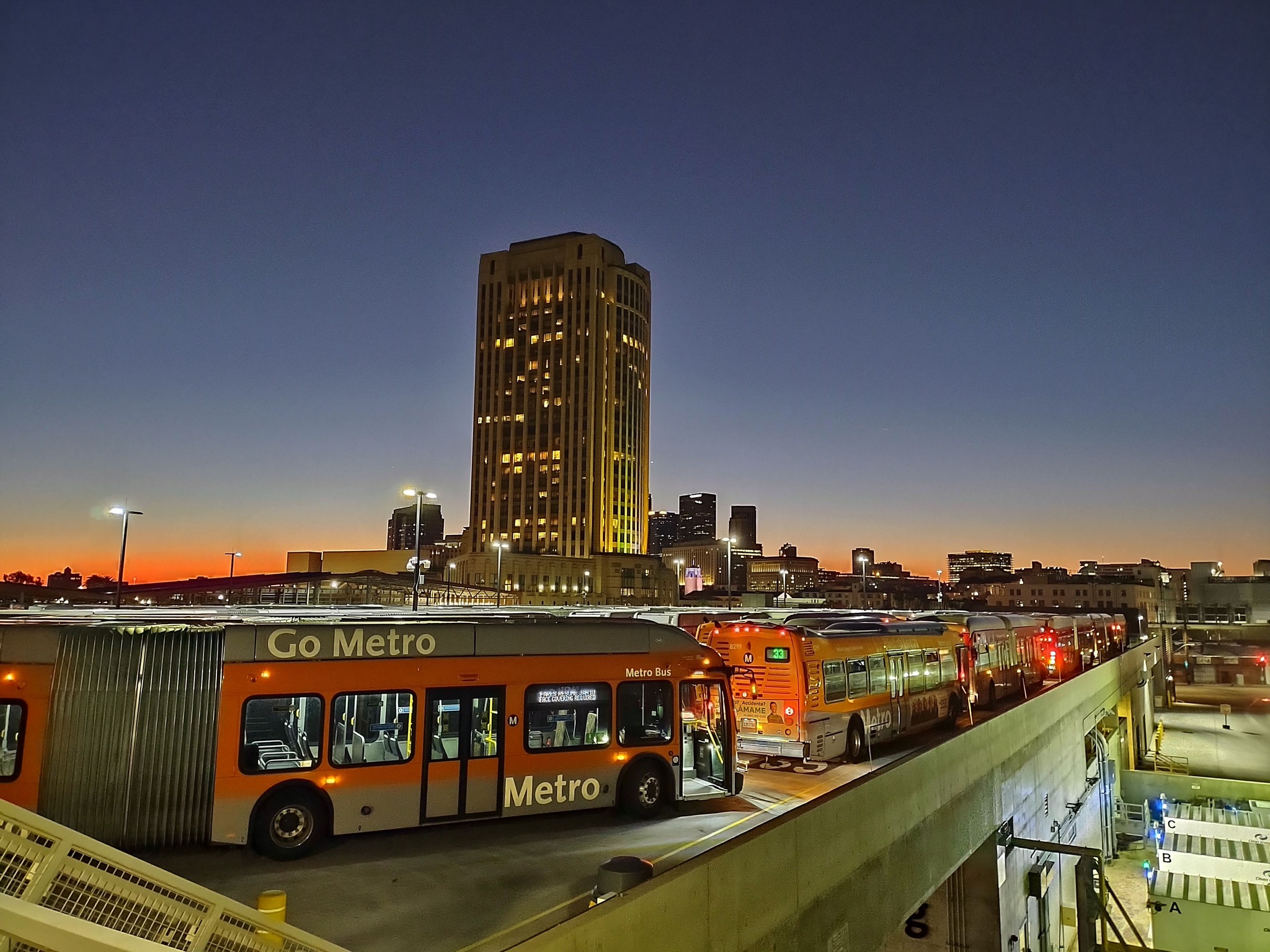 Double New Flyer C40LF from LACMTA well here it is folks 2001 New