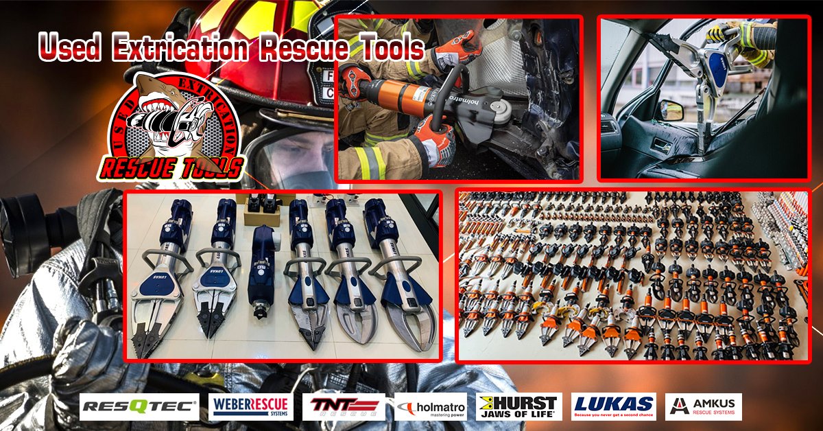 Used Extrication Rescue Tools