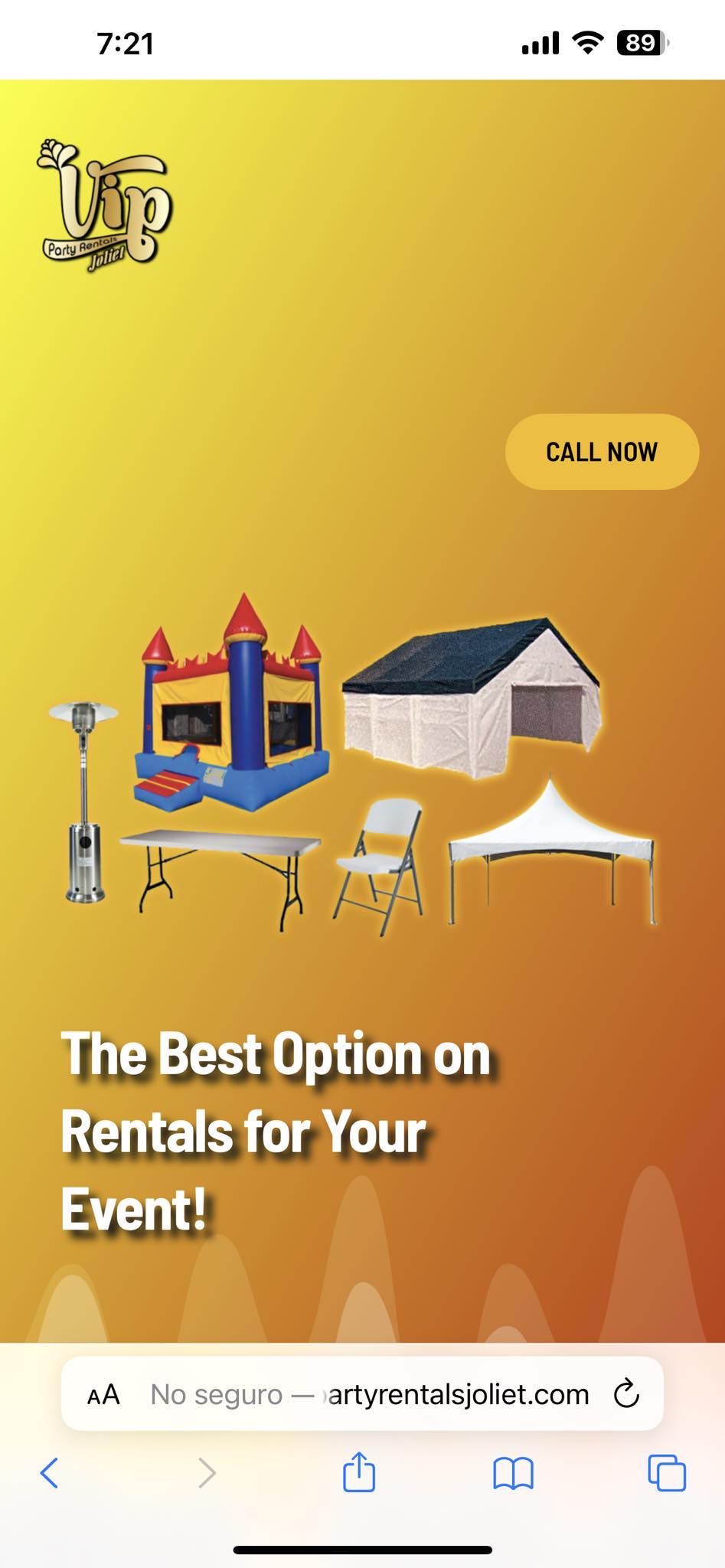 Vip Party Rentals Joliet | Joliet IL