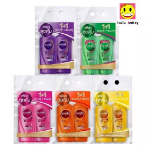 Awfy - Sunsilk แชมพูซันซิล แพ็คคู่ (แชมพู+แชมพู / แชมพู+ครีมนวด ) ขนาด ...