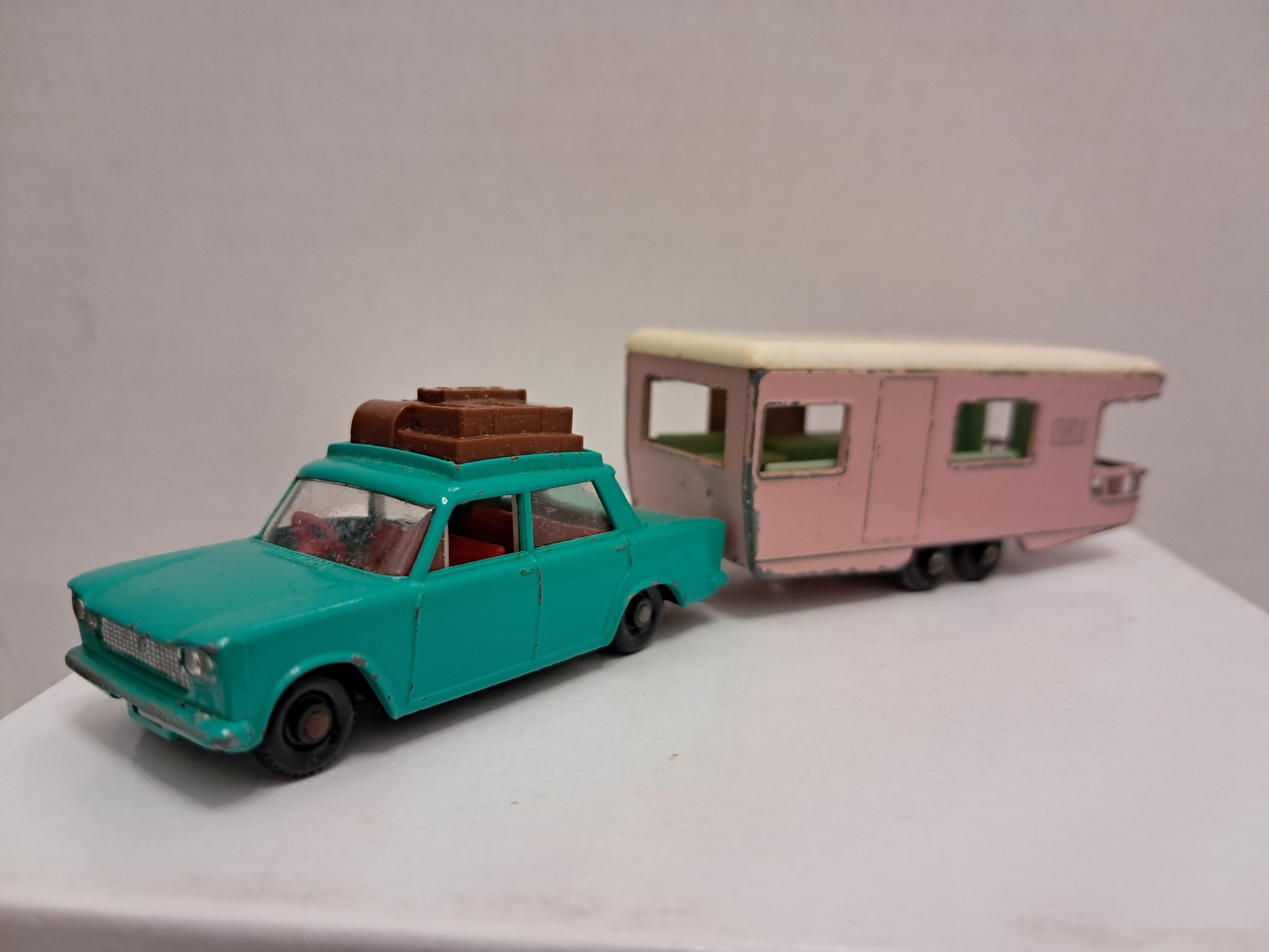 Miniature Voiture Matchbox Lesney N°56 - Fiat 1500 - Vintage - Occasion