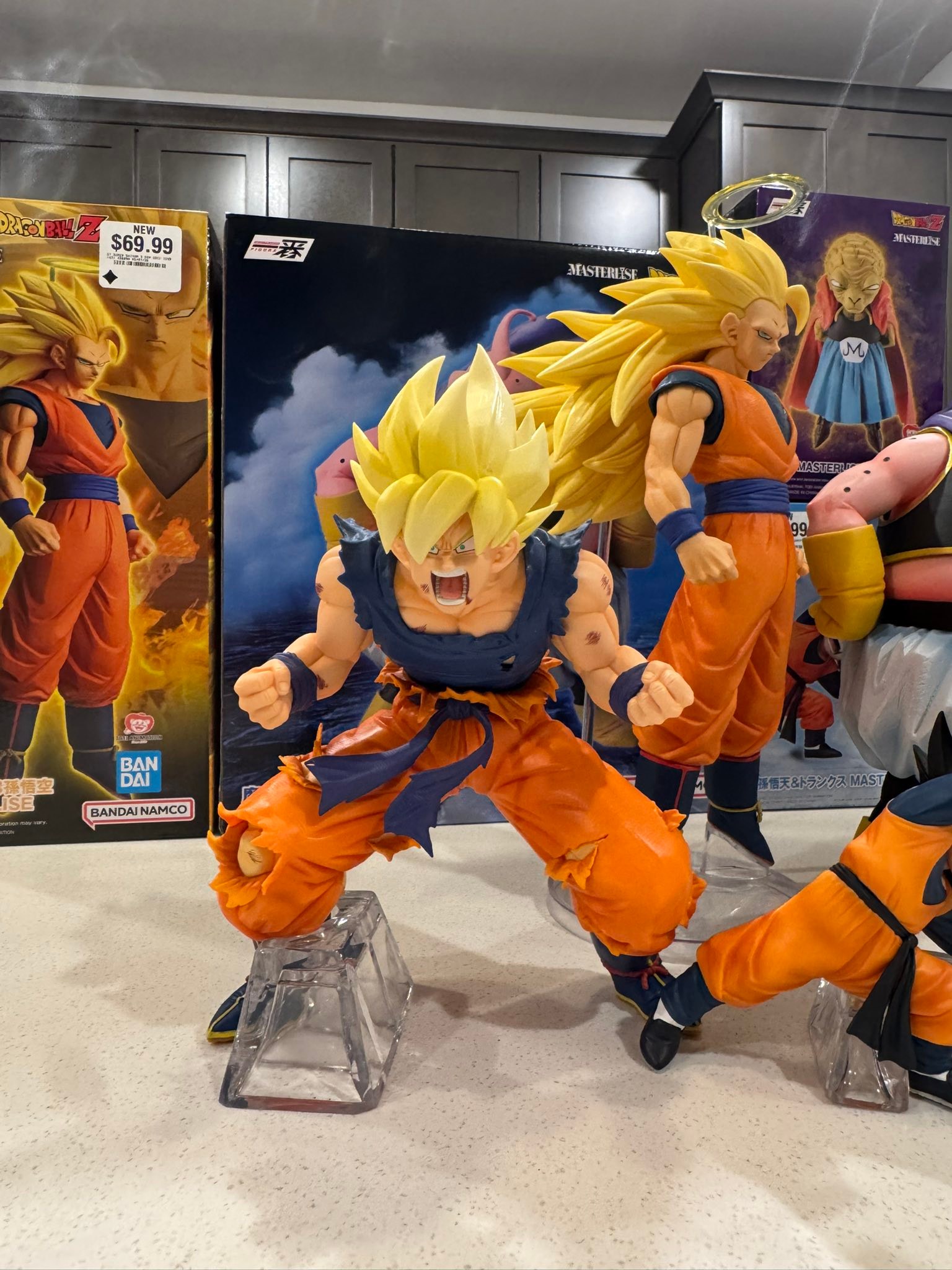 Battle of the super saiyan figure collection