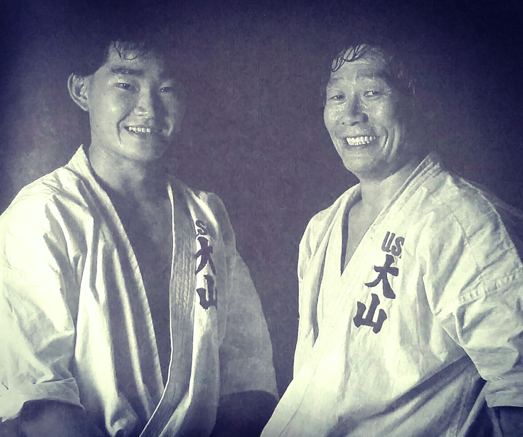 純一 - 大山倍達総裁（極真会館）、中村忠会長（誠道塾）、大山茂総主 