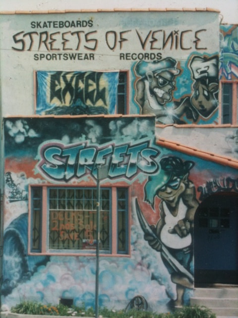 Skate - Streets Of Venice Skateshop circa 1987 Owned by Mike Muir 