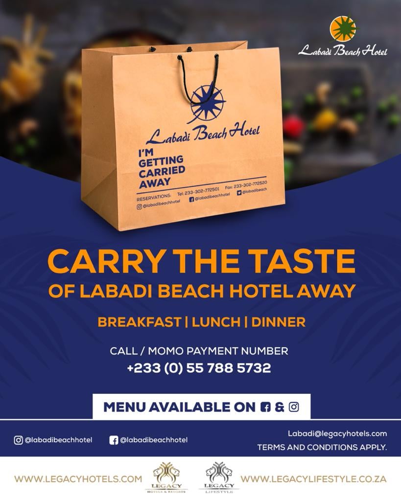 Member Ad] Carry the taste of Labadi Beach Hotel with you wherever
