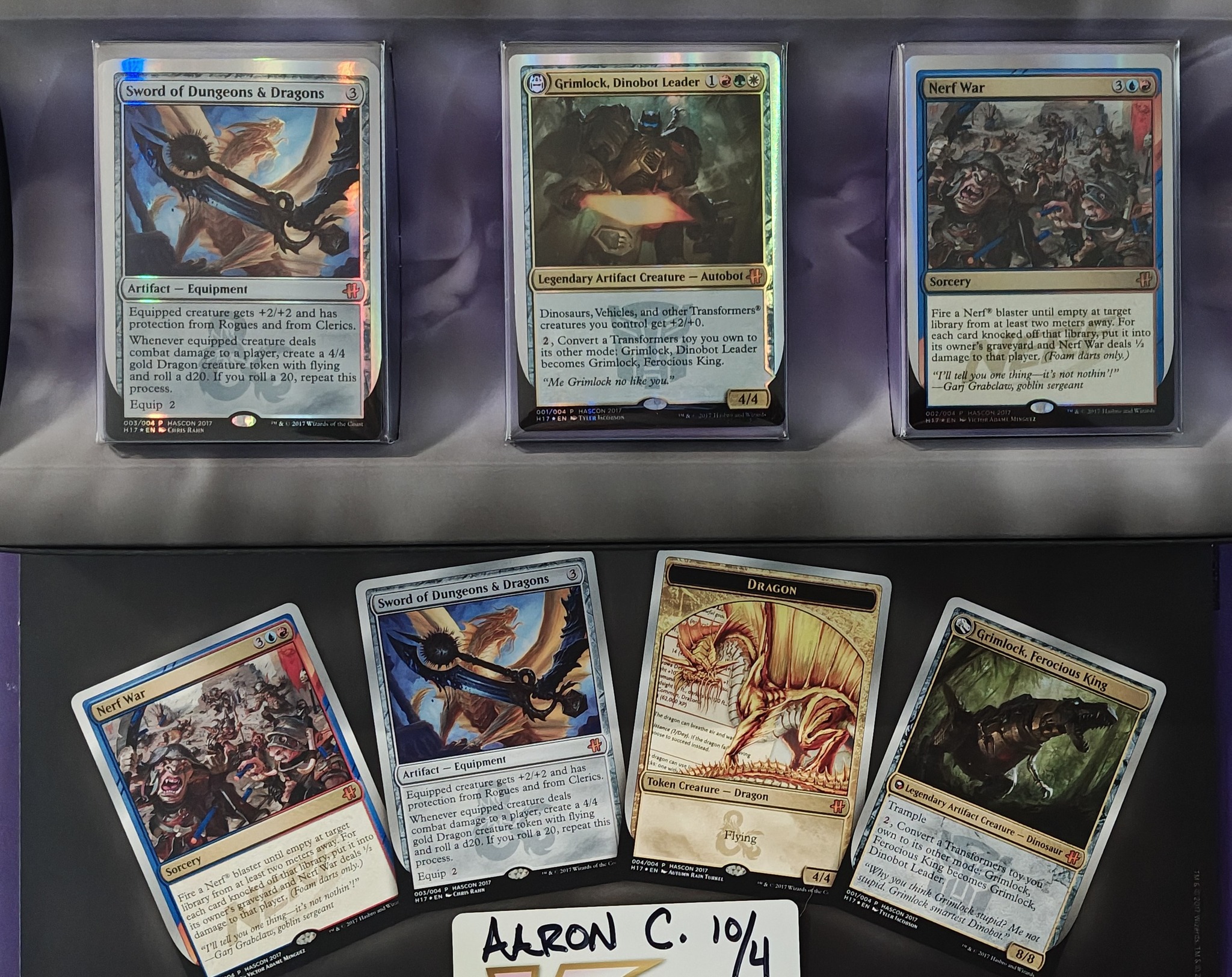 HASCON 2017 Magic: The Gathering Promo Cards for Sale