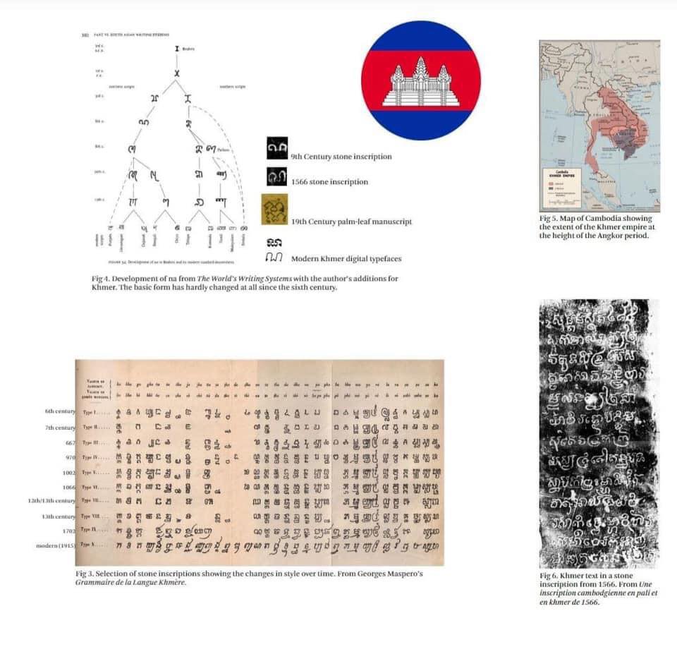 The Khmer scripts and... - Chenla Library បណ្ណាល័យចេនឡា | Facebook