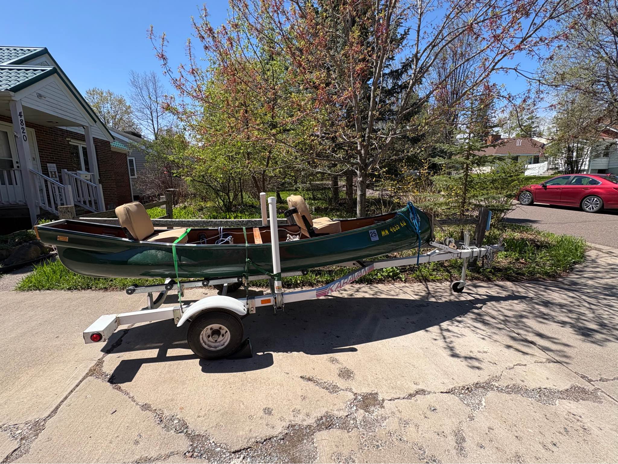 2011 River Ridge Canoe with Trailer Sportsman - Boats - Duluth ...