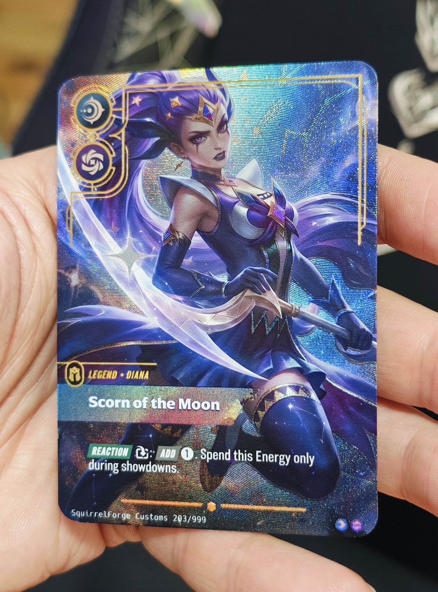 Diana en Unleashed Riftbound: League of Legends #Riftbound
