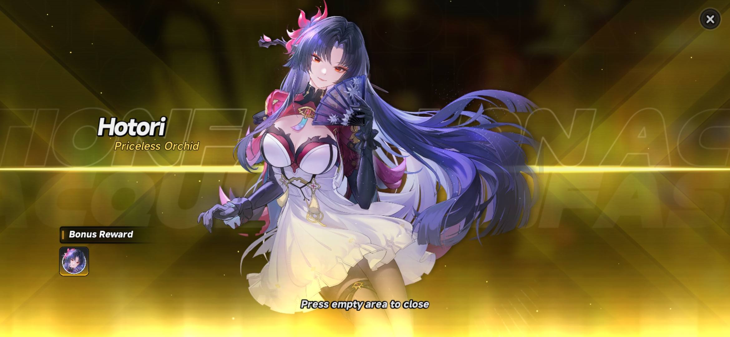 Got vehicle and character skins in 43 pulls but not Hotori
