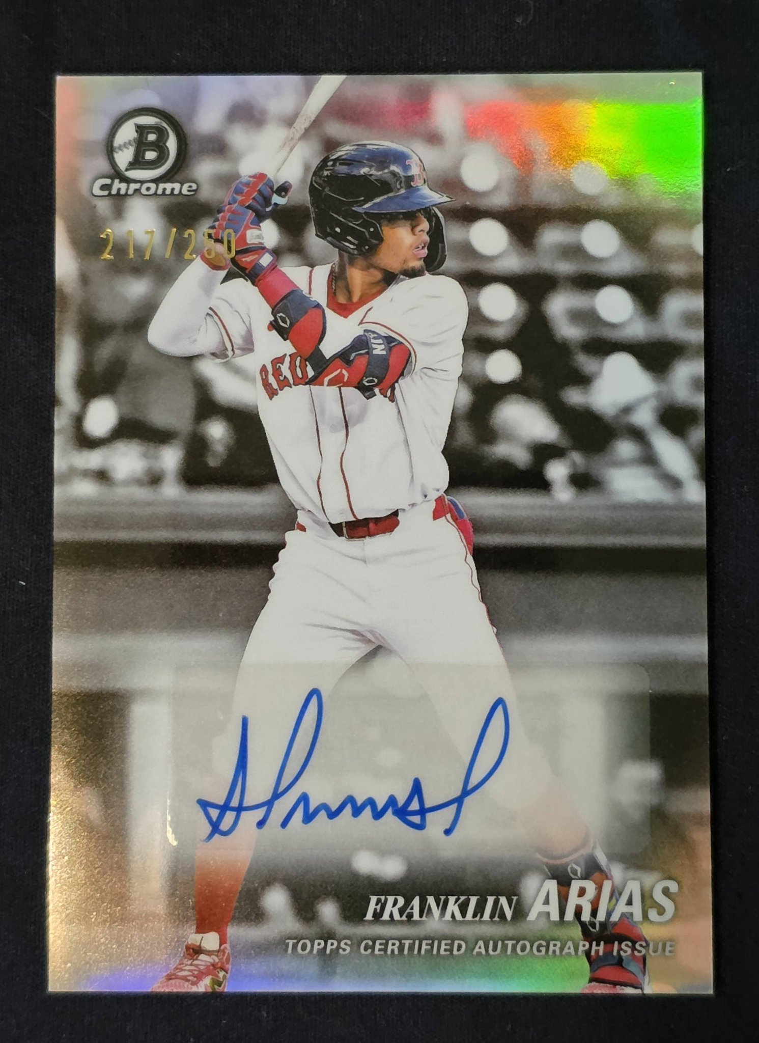 Franklin Arias baseball cards for sale