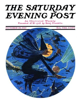 The cover of The Saturday Evening Post January 7, 1928 🩵❄️ The