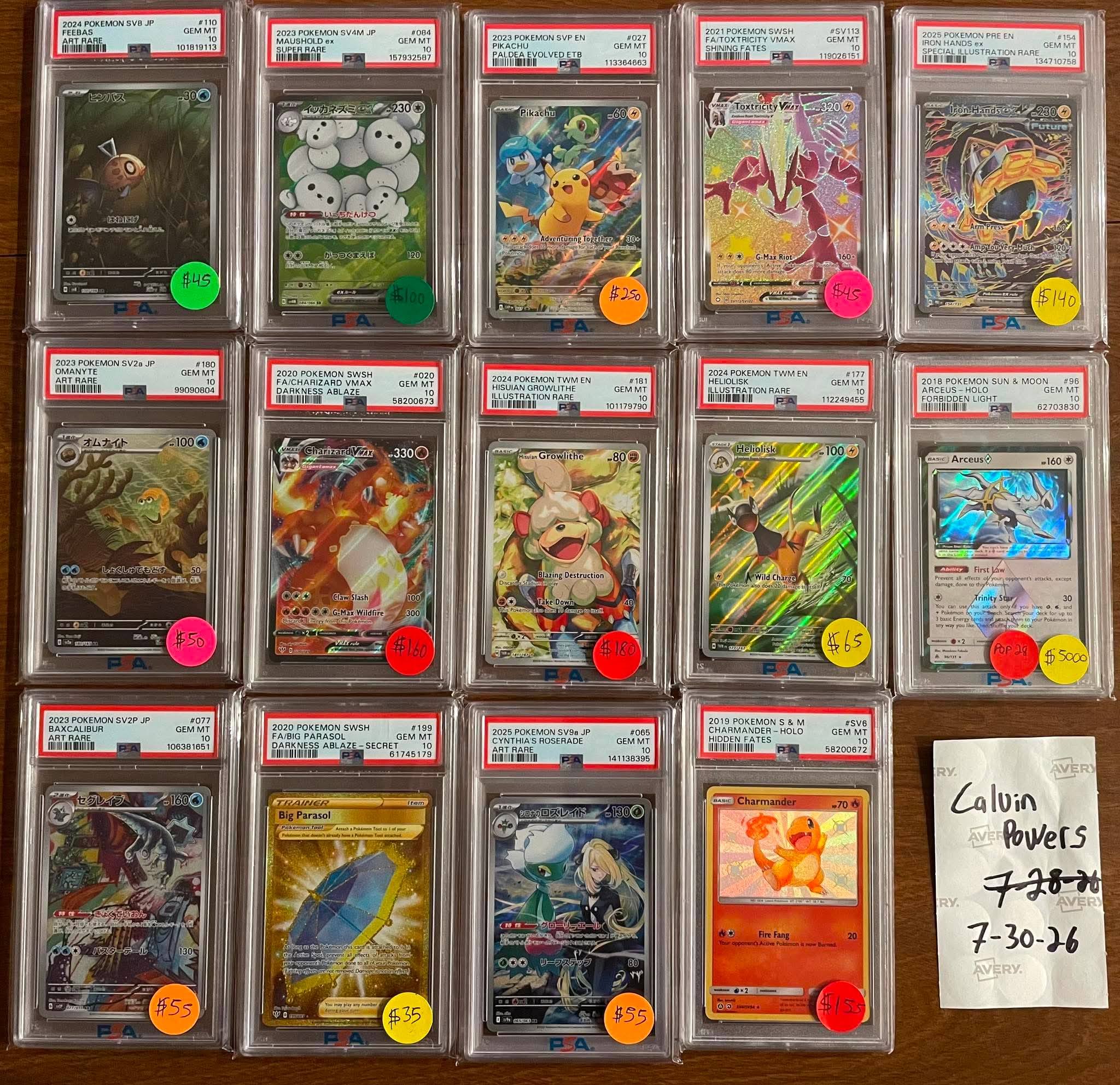 psa graded pokemon cards prices Card Fee 2020 Pokemon Japanese Sword &