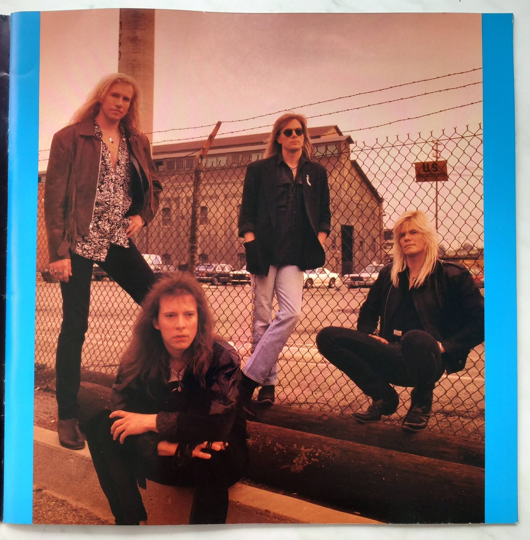 Shark Island's Law of the Order 1989 album on vinyl