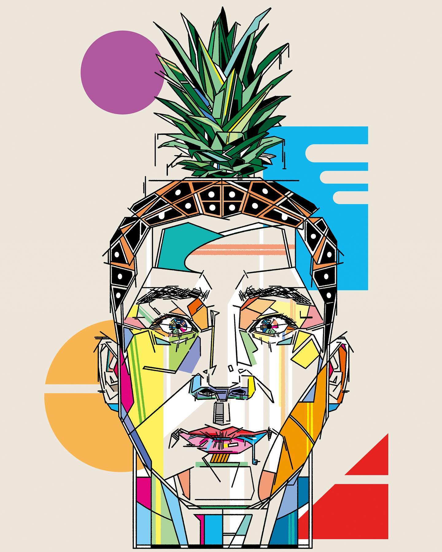 Yangsaajaa - Chulgu PINEAPPLE edition Drawing by... | Facebook