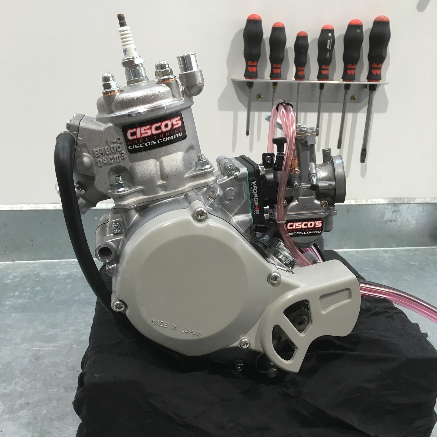 Ciscos Race Tuning - 2020 YZ85, ported with modified head and carby. # ...