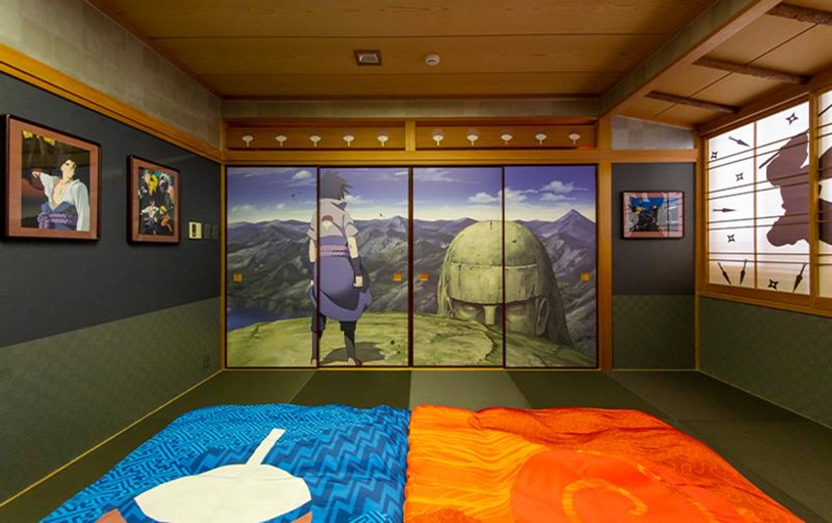 Naruto Theme Room @ Highland Resort Hotel & Spa - Fujiyoshida, Japan