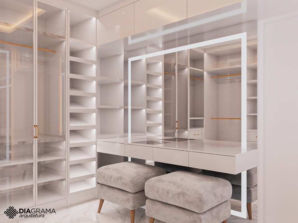 Closet planejado é a melhor solução... - Diagrama Arquitetura | Facebook