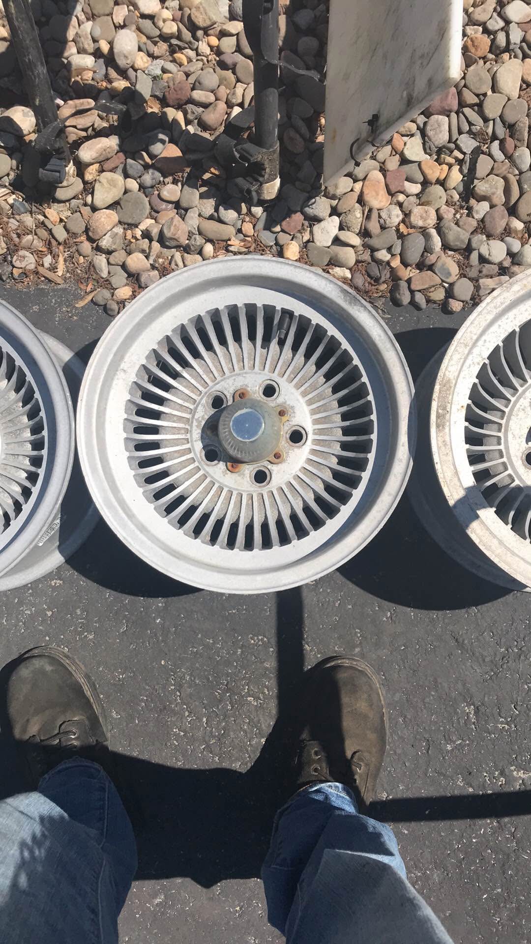 70s Old school rims. 14+7 - Car Wheels, Tires & Parts - Brick Township ...