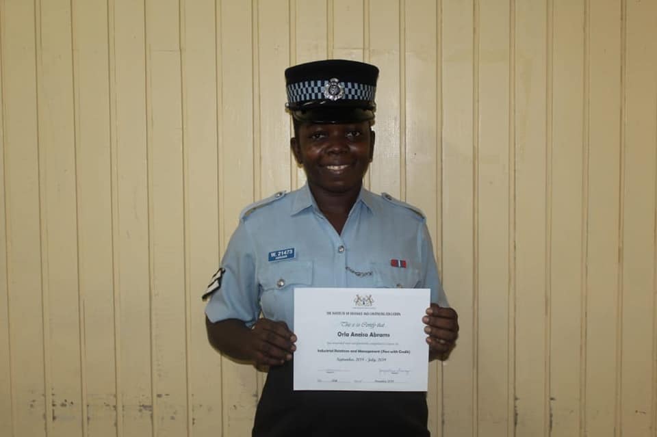 GPF RANKS RECEIVED INDUSTRIAL... - Guyana Police Force