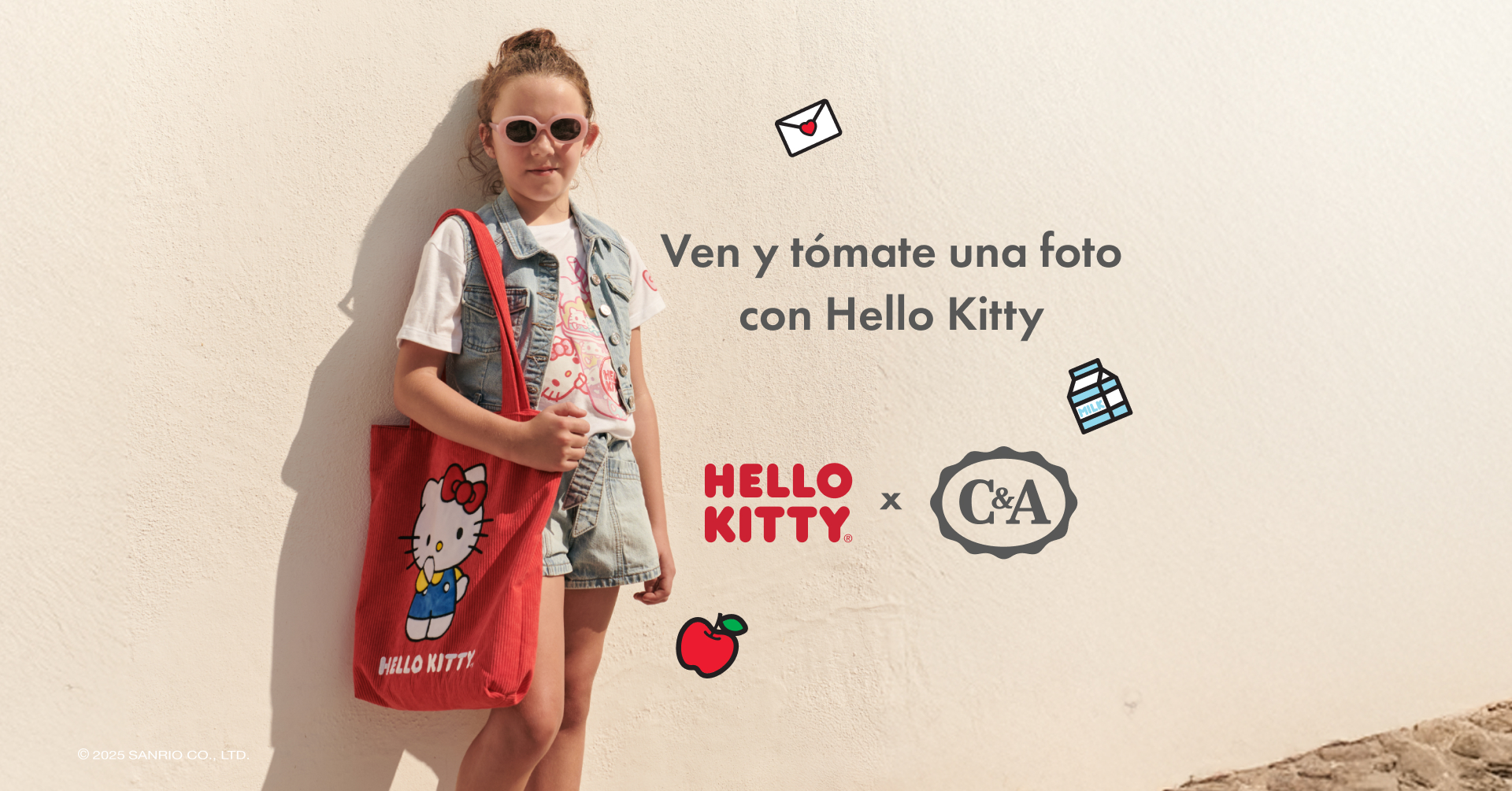 Celebra el día del niño con Hello Kitty y C&A 🍎