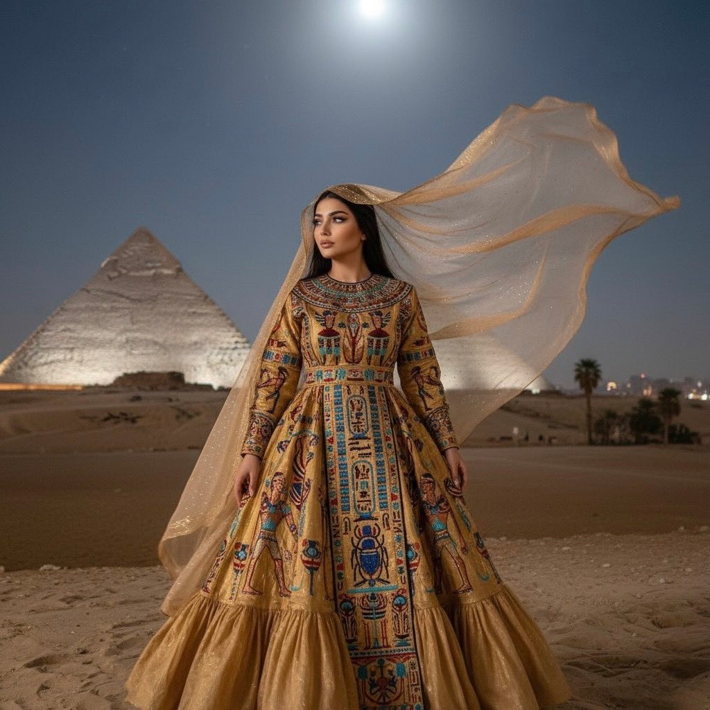 Nourhan - Imagine myself taking a photo in front of the Giza Pyramids ...
