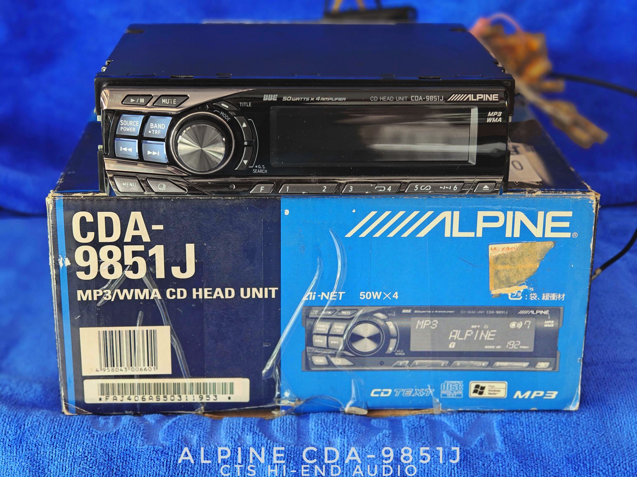 ❌ SOLD ❌ Alpine CDA 7894J TUNE/AME / DISP МРЗ SOURCE ОЛЕК PONE ه