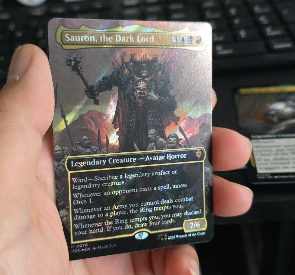 Is this Fangorn Forest surge Foil card authentic?