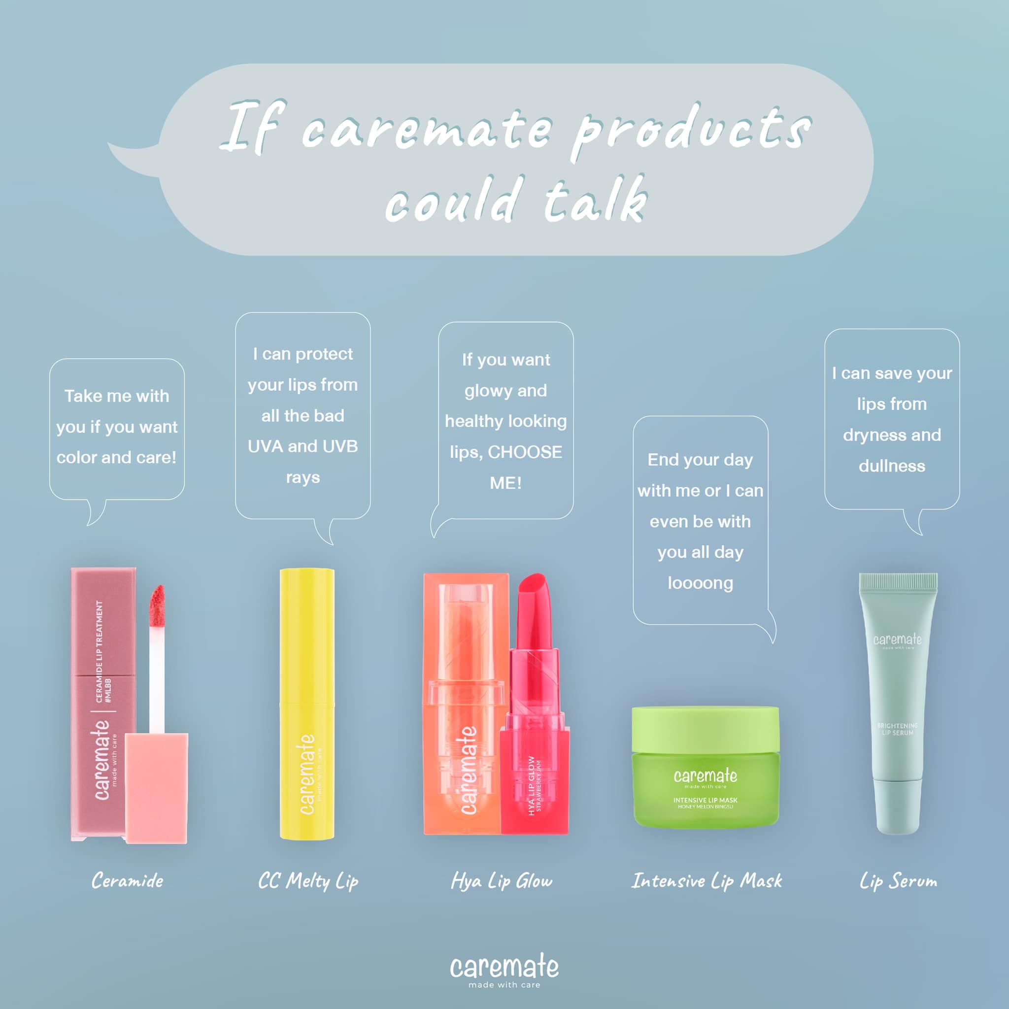Caremate - ถ้าผลิตภัณฑ์ Caremate ของเราพูดได้... | Facebook